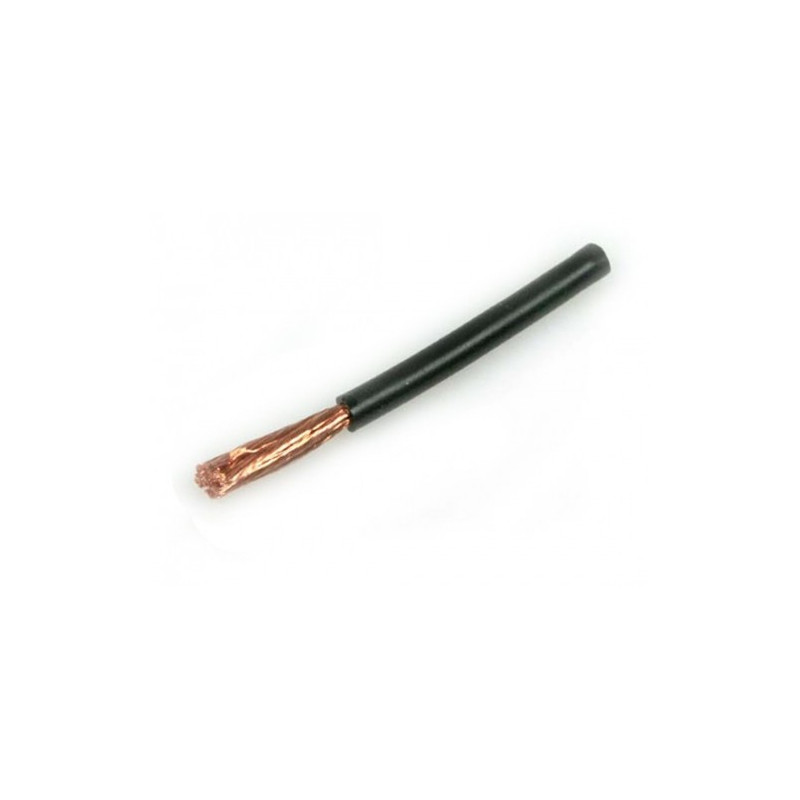 Silikon Kabel 6.0 mm2 (10 AWG) Schwarz