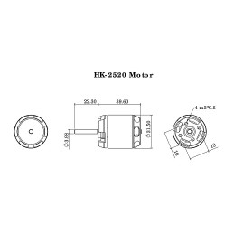 Scorpion HK 2520 1360KV
