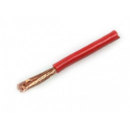 Silikon Kabel 1.0 mm2 (18 AWG) Rot