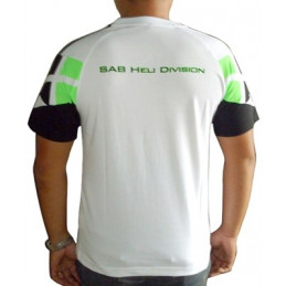 SAB HELI DIVISION T-Shirt Weiß - Größe S