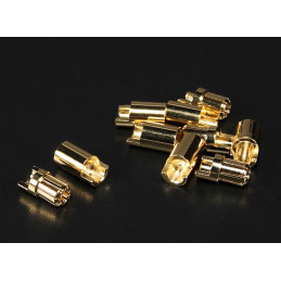 5.5mm Goldstecker & Buchse
