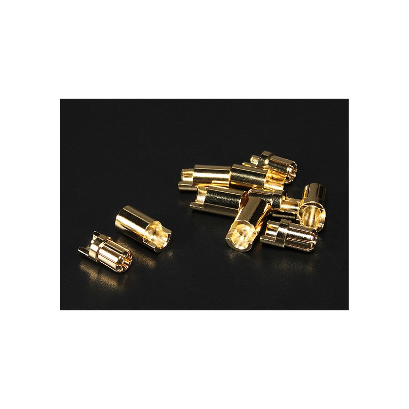 5.5mm Goldstecker & Buchse