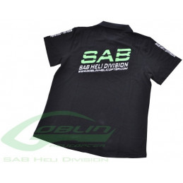 SAB Polo Shirt Schwarz - Größe L