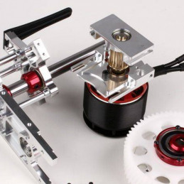 AGILE7.2 Helicopter Kit rot (inkl. Rotorblätter)