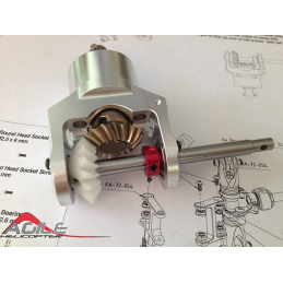 AGILE7.2 Helicopter Kit rot (inkl. Rotorblätter)