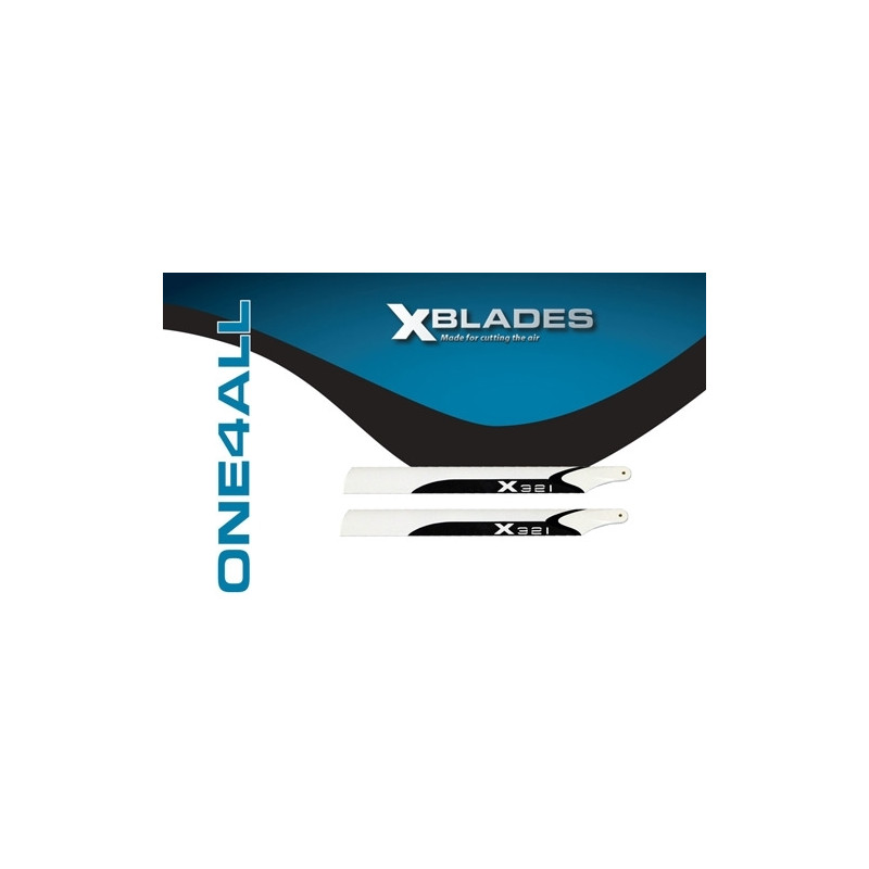 XBLADES x321 Flybarless Carbon Hauptrotorblätter