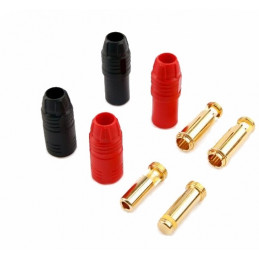 7 mm Anti-Blitz Goldsteckersystem AS150 - 150A - 2er Set
