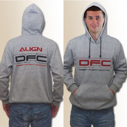 Align DFC Hoody grau ( Grösse M )