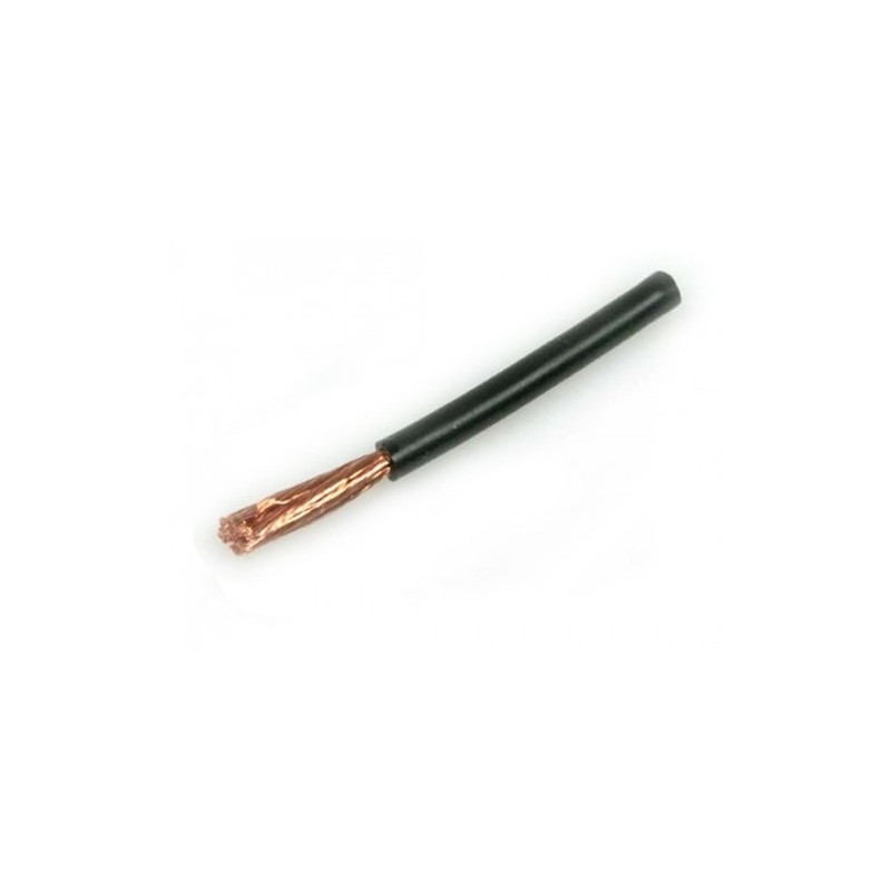 Silikon Kabel 4.0mm2 (12 AWG) Schwarz