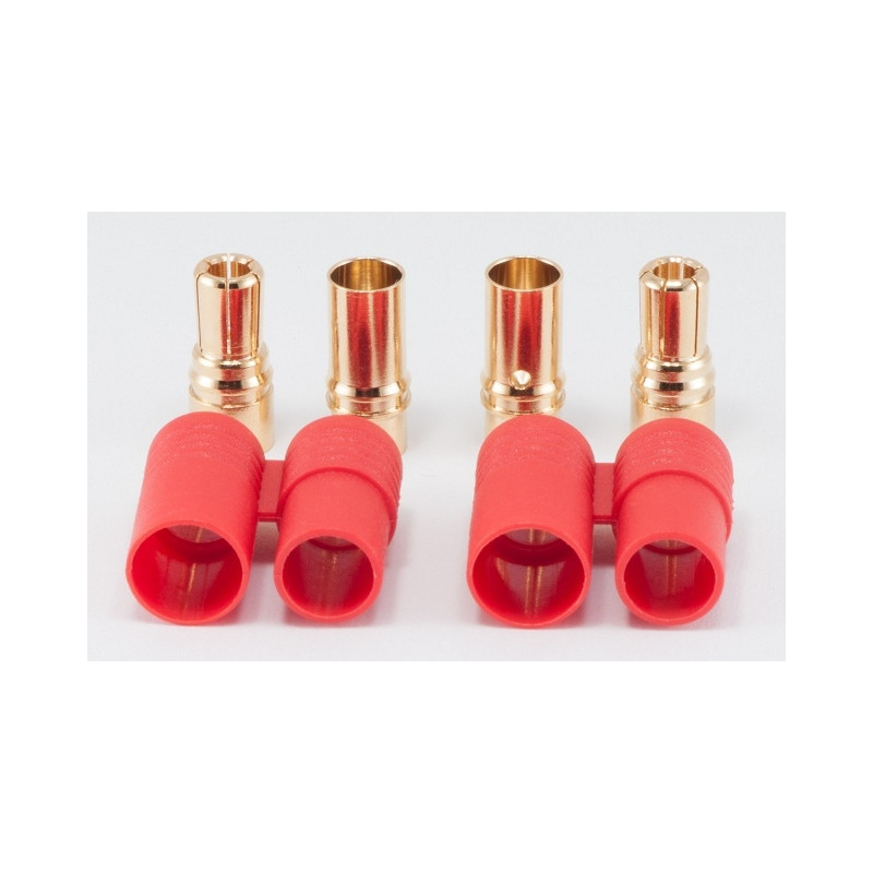 6mm HXT Goldstecker verpolsicher