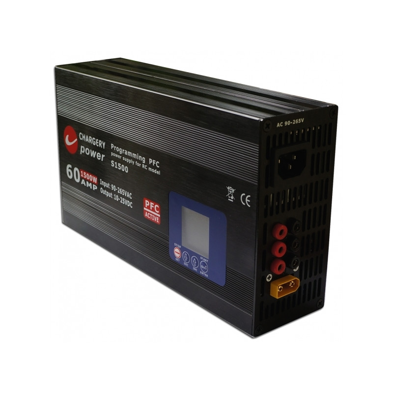 Chargery S1500 kompakt Schaltnetzteil 10-25V 60A 1500W