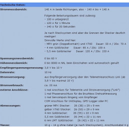 UniSens-E mit 6 mm LMT Goldstecker