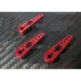 ServoKing Clamp Stil Metall Servo Horn Set Red (z.B MKS X8)