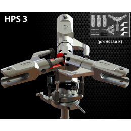 SAB HPS3 3-Blatt Rotorkopf - GOBLIN 700 / 770 / Speed / Urukay