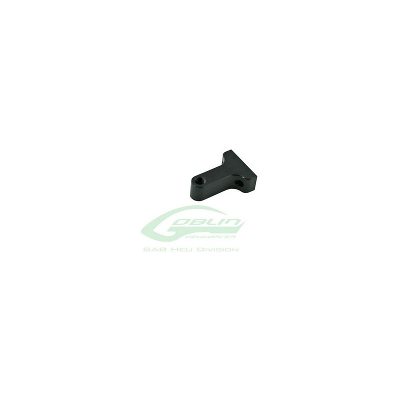 Heckumlenkungshebel Grundplatte BLACK EDITION - GOBLIN 630 / 700 / 770