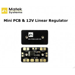 Matek Mini PDB Power Distribution Board With 12V Linear Voltage Regulato