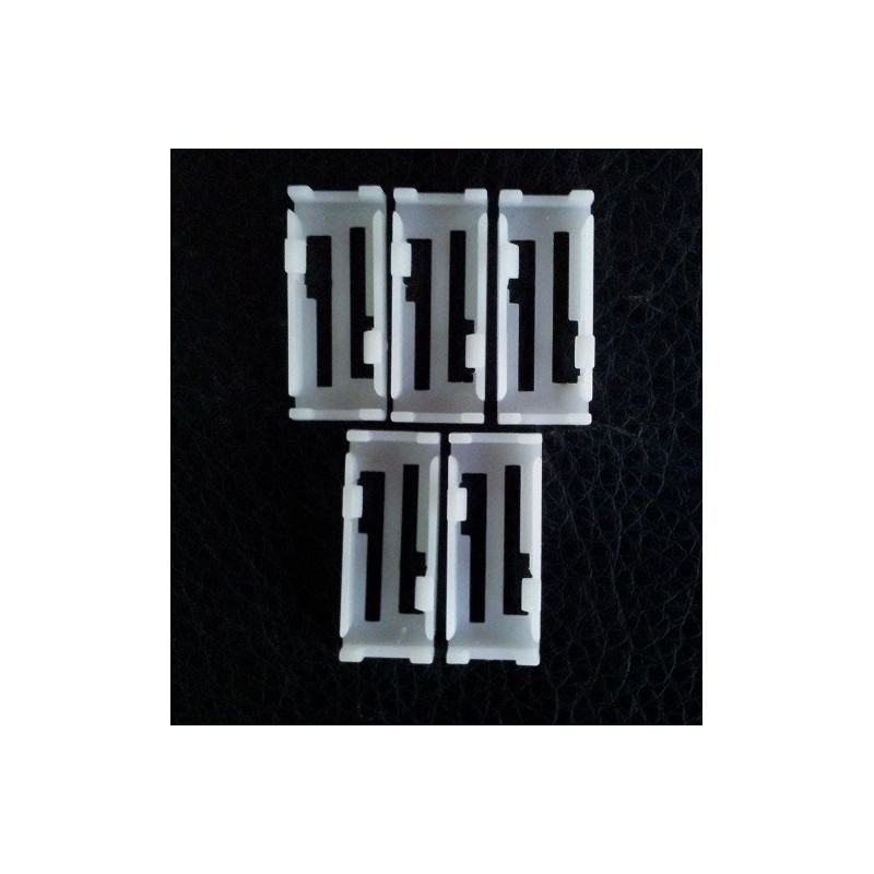 Servo Stecker Sicherung weiss (5 Stück)