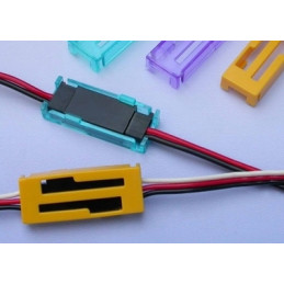 Servo Stecker Sicherung weiss (5 Stück)