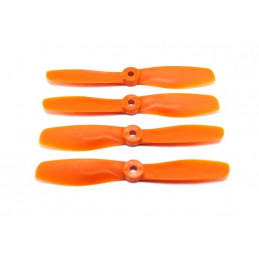 Gemfan 4 Stück 5045 Nylon Propellers Bullnose 2xCW & 2xCCW Orange