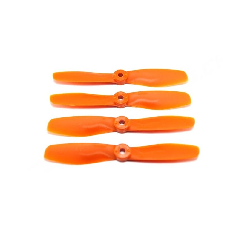 Gemfan 4 Stück 5045 Nylon Propellers Bullnose 2xCW & 2xCCW Orange