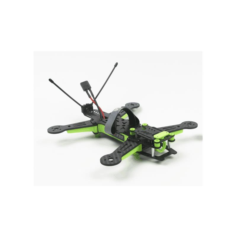 KingKong RACE 230 230mm Carbon Frame with PDB 4 Pair 5045 3-blade Propeller for FPV Racing Green