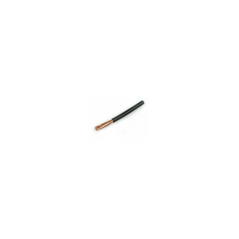Silikon Kabel 0,75 mm2 (20 AWG) Schwarz