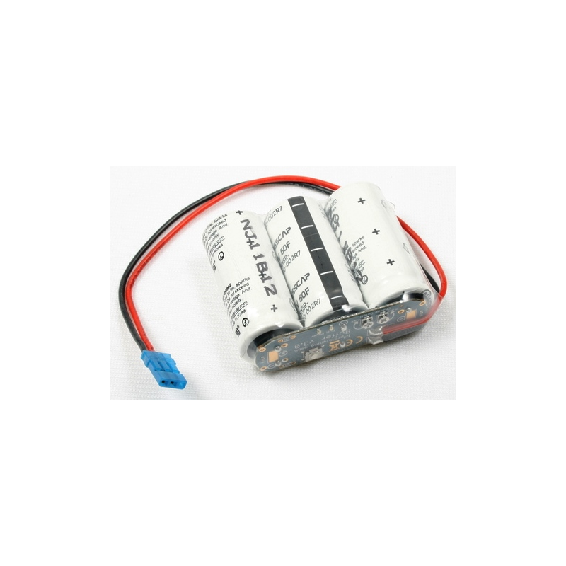 R² PUFFER, 3x50F, Vormontiert mit 0,5 mm² JR Kabel 600-800er Helis