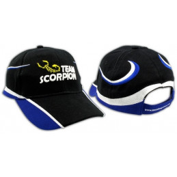 Scorpion Team Kappe / Cap - Black/Blue