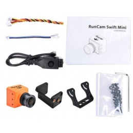 Runcam Swift Mini 130 Degree 2.5mm Micro FPV Camera Build in OSD PAL Orange 22*22mm