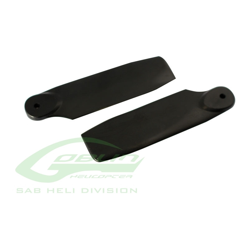 PLASTIC TAIL BLADES 50 mm schwarz - Goblin Fireball / MiniComet