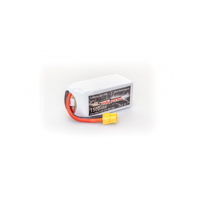 FPV LiPo 4S 14.8V 1500mAh 95C/190C XT60
