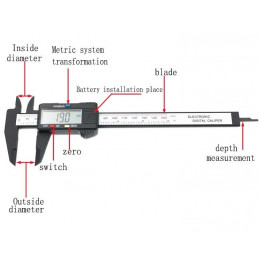 Digitaler Messschieber 0-150 mm
