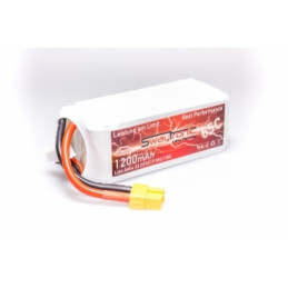 FPV LiPo 6S 22.2V 1200mAh 65C/130C XT60