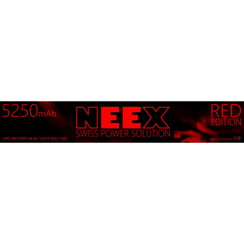 NEEX Red Edition 12S 5250mAh 65C
