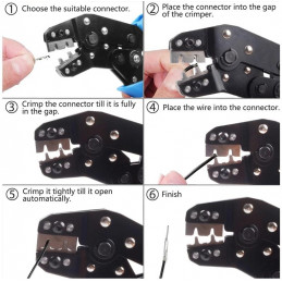 Crimp Zange für Servostecker 