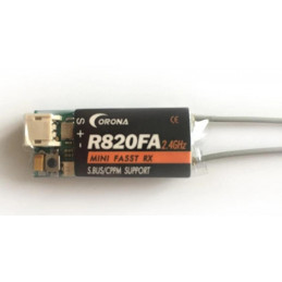 Corona R820FA S. BUS CPPM Dual Antenne Futaba Kompatibel Mini Empfänger