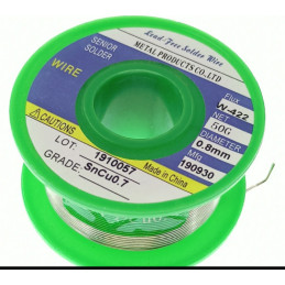 Bleifreier Löt Zinn 0.8mm 50g