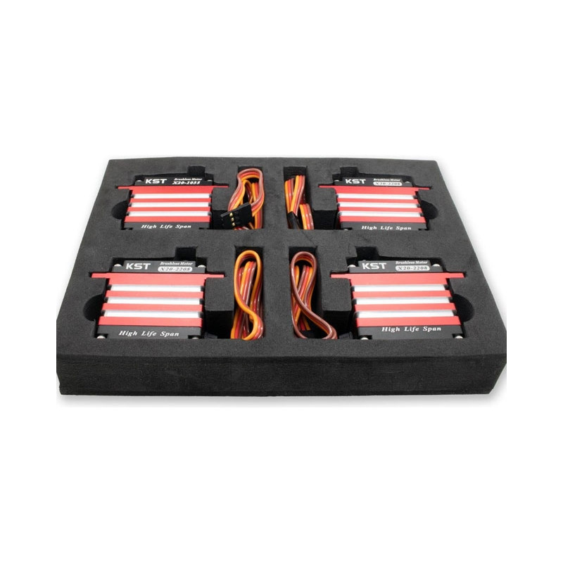 KST X20 V3 HLS Combo Brushless  Heli-Servos